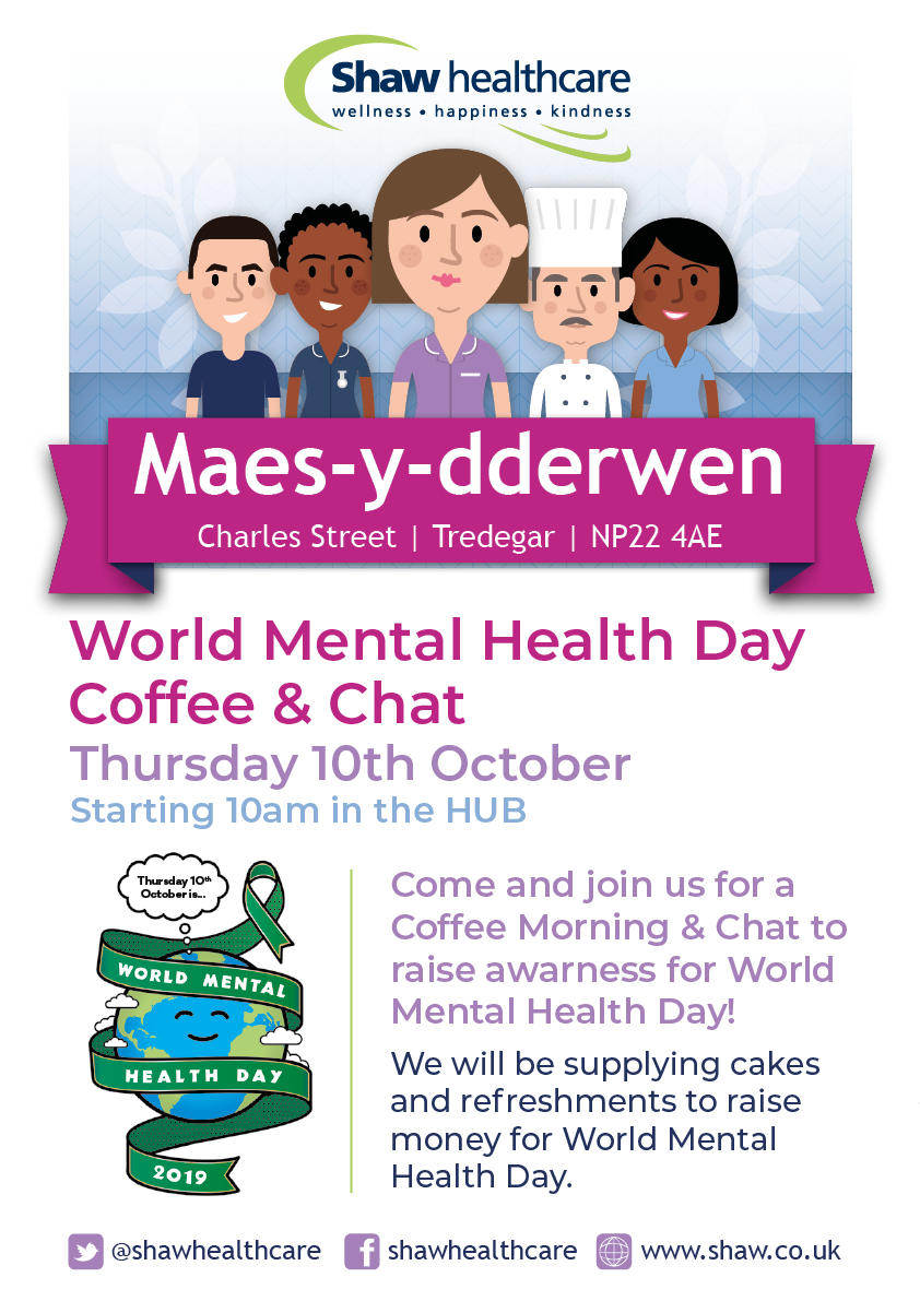 Maes y dderwen World Mental Health Day